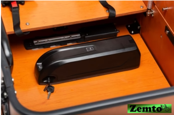 Elektro "Gastro" Lastenrad mit vielen Funktionen, 110 NM, 720 WH Akku, + großem Schirm